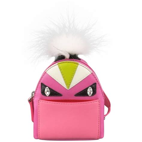 fendi mini backpack keychain|fendi keychain.